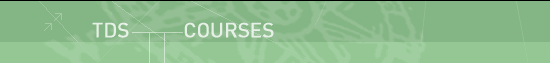 TDS courses header